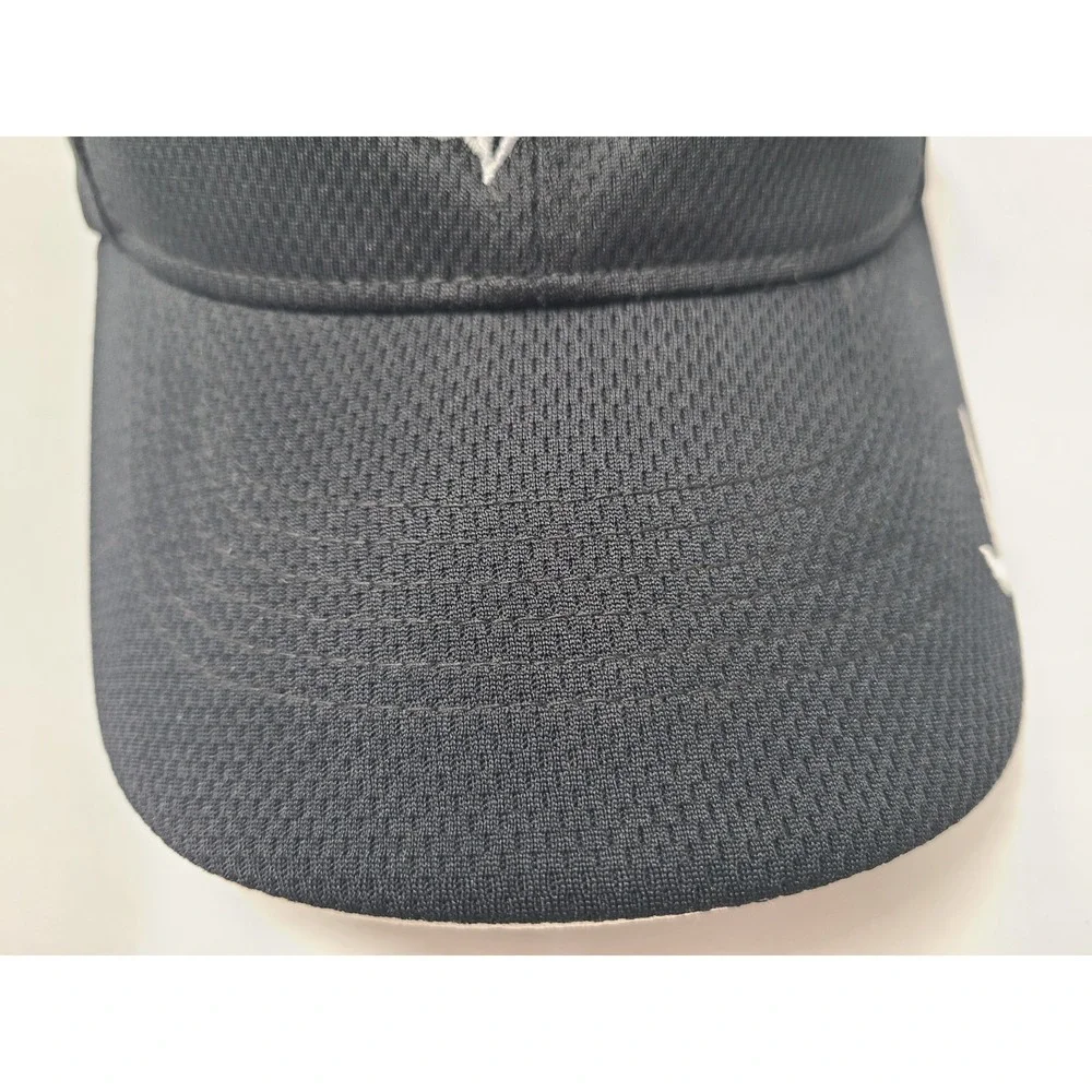 Nike Golf Mustangs Flex Fitted S-M Hat Cap Polyester Casual Logo Men Women Black